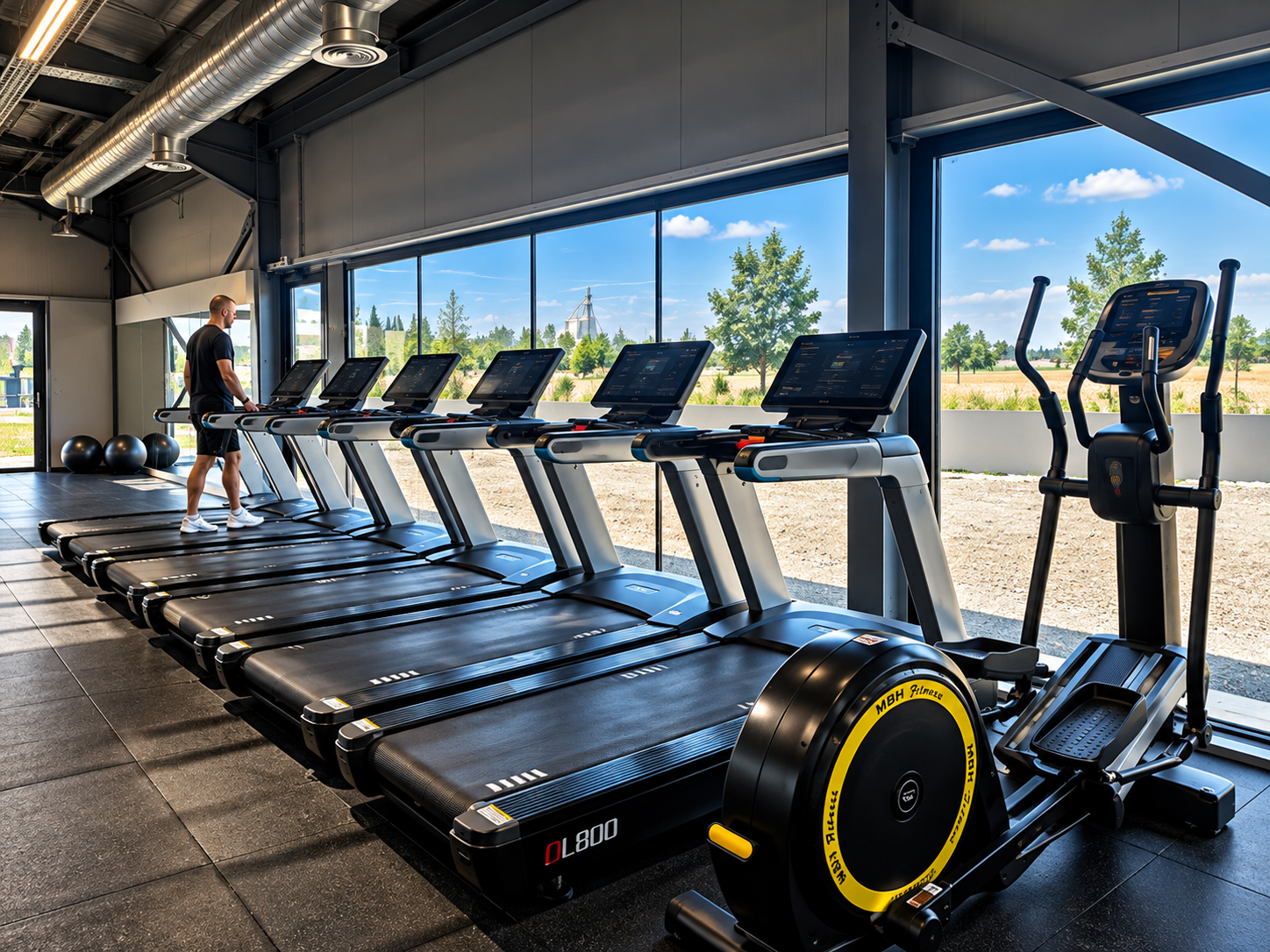 Force Fitness Club cardio zone