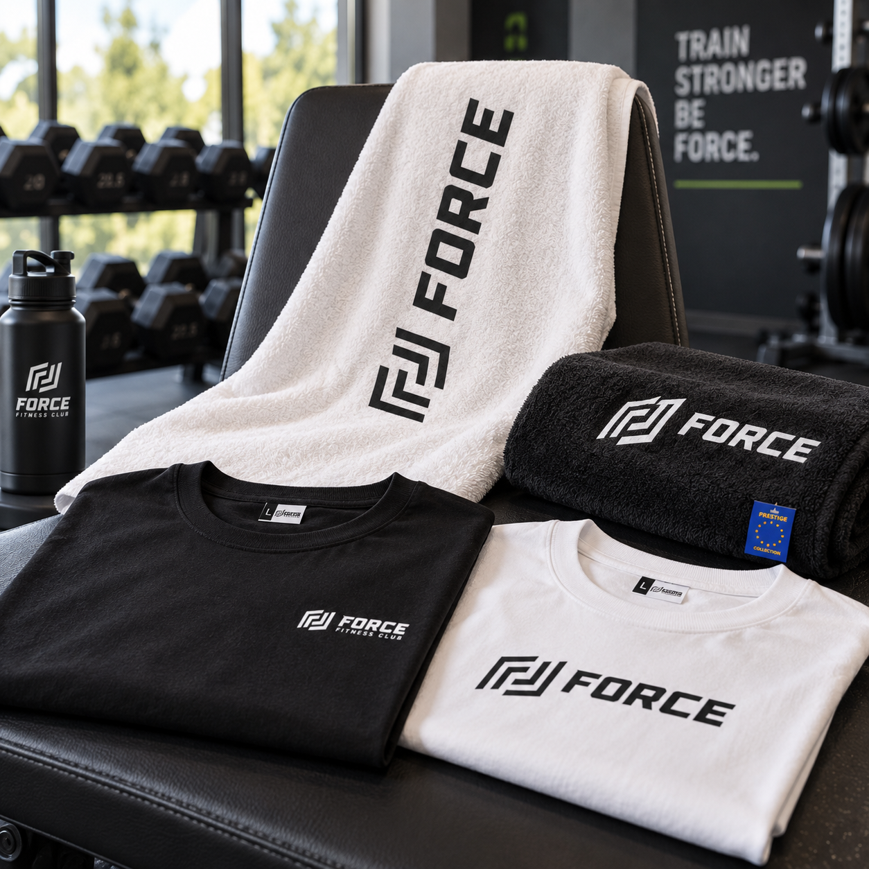 Force Fitness Club merchandise collection