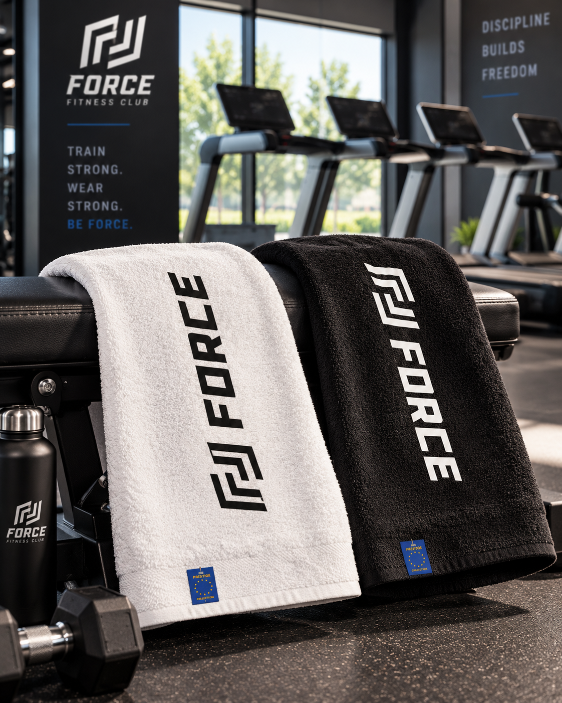 Force Fitness Club towels
